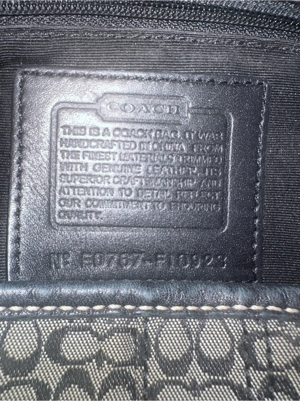 Vintage Coach Hobo Bag